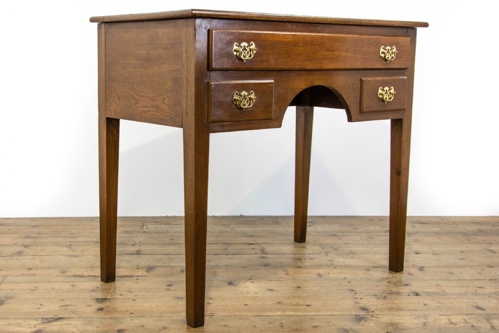 20th Century Oak Lowboy Table View VI
