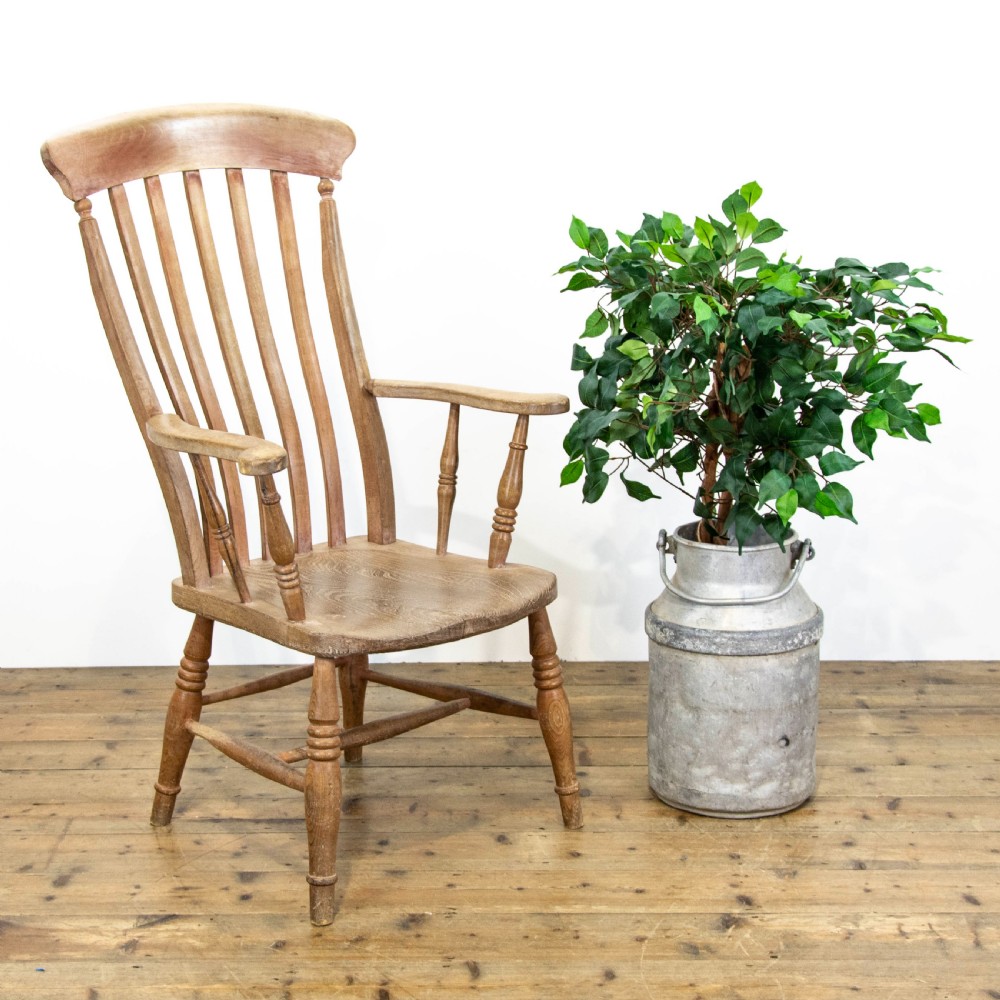 Antique Ash and Elm Windsor Armchair View II