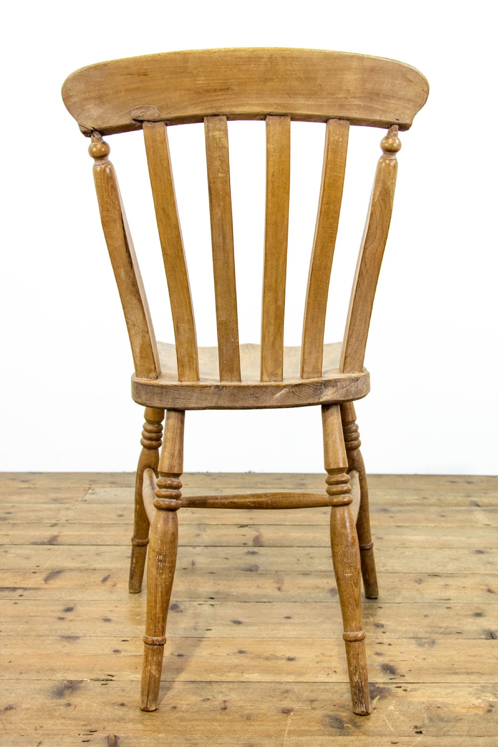Set of Five Antique Farmhouse Kitchen Chairs View V