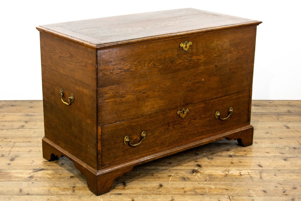 18th Century Oak Mule Chest View V