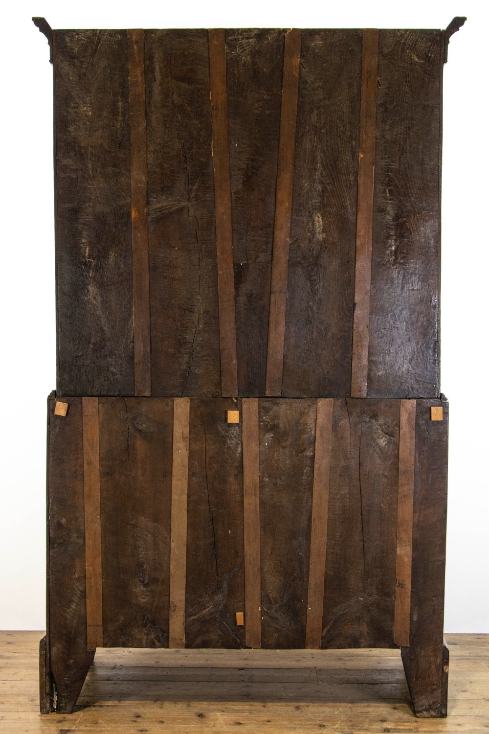 Antique Welsh Oak Linen Press Cupboard View VIII
