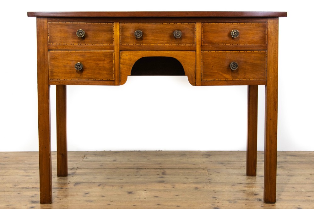 Antique Inlaid Mahogany Side Table