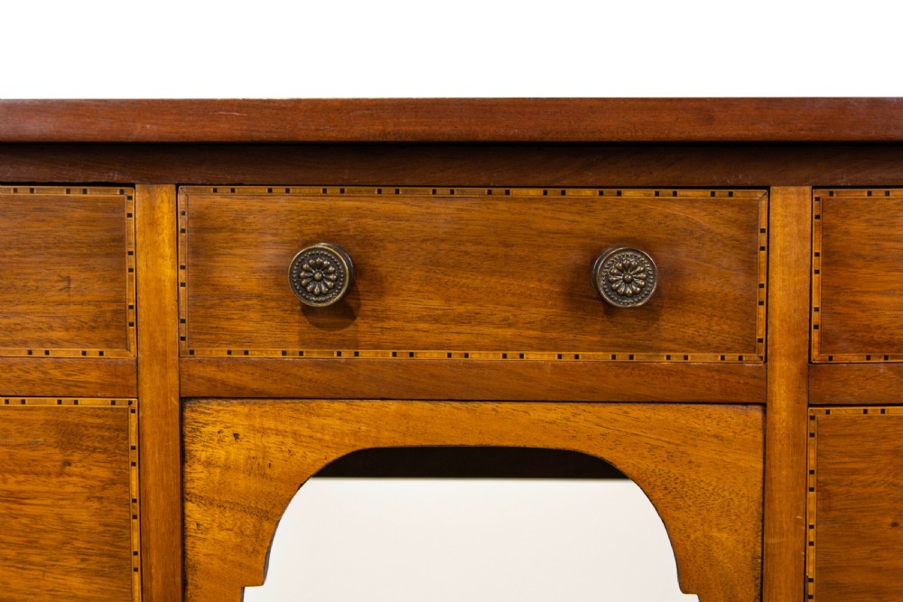 Antique Inlaid Mahogany Side Table View IV