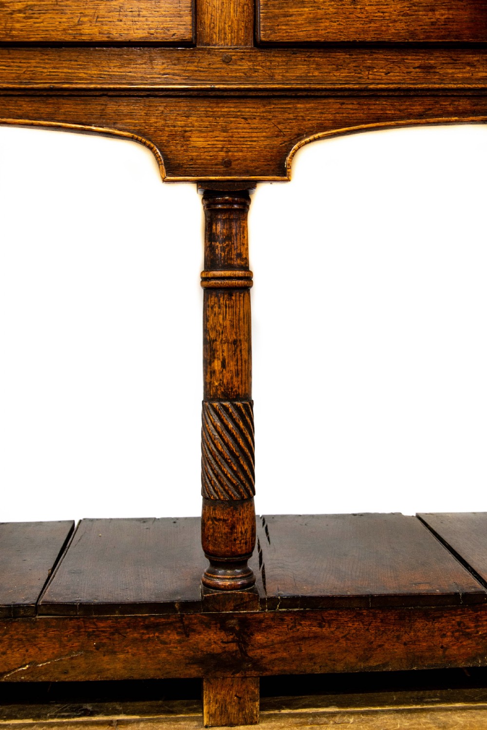 Antique Welsh Oak Pot Board Dresser View VIII