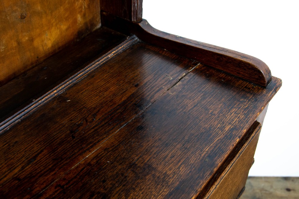 Antique Welsh Oak Pot Board Dresser View XI