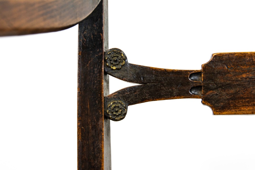 Set of Six Regency Oak Armchairs View VII