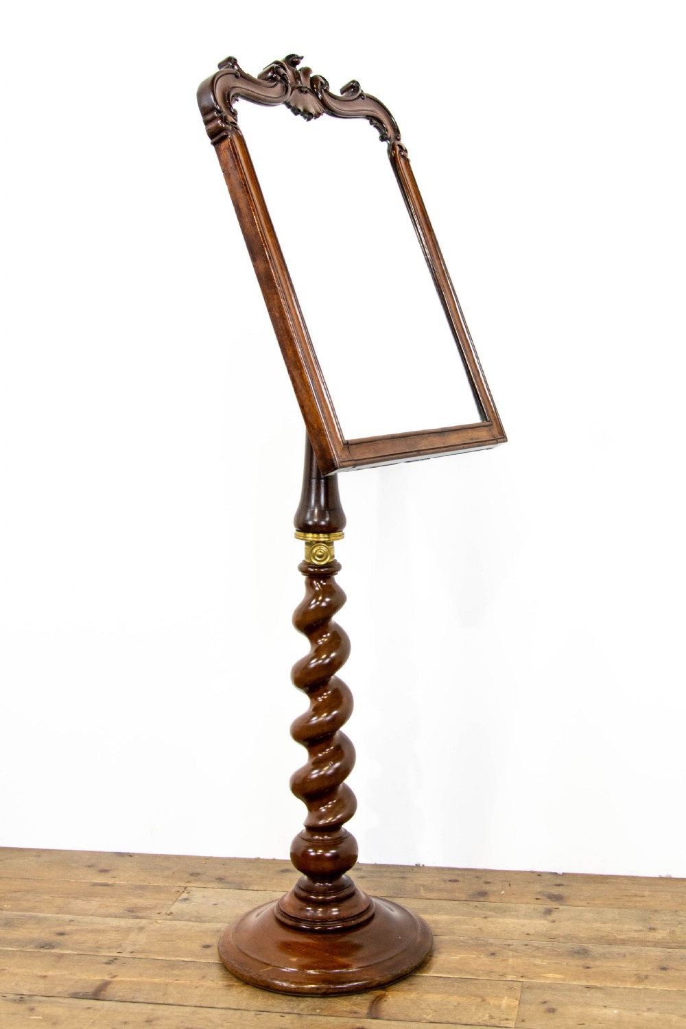 Antique Victorian Mahogany Vanity Mirror View IX