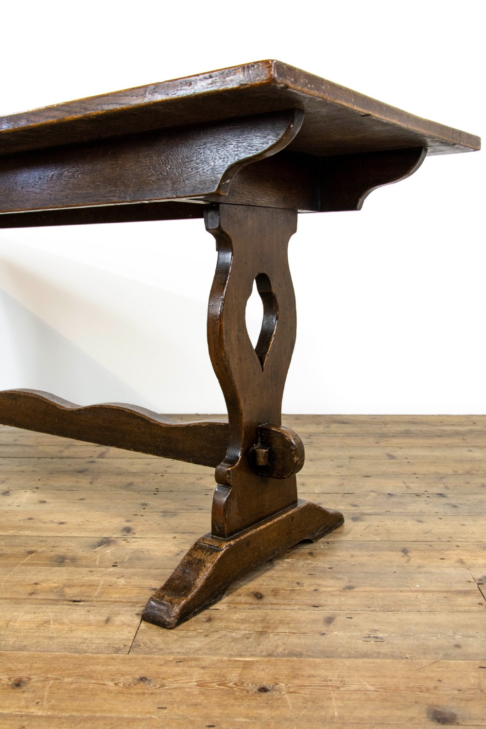 Antique Oak Refectory Table View III