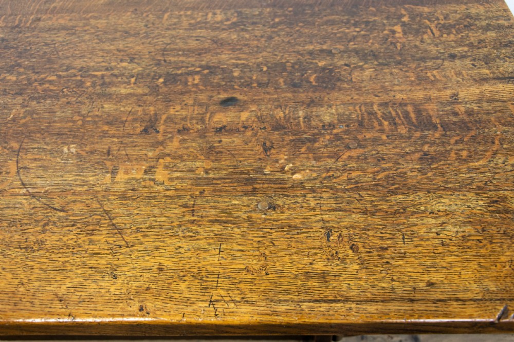 Antique Oak Refectory Table View VII