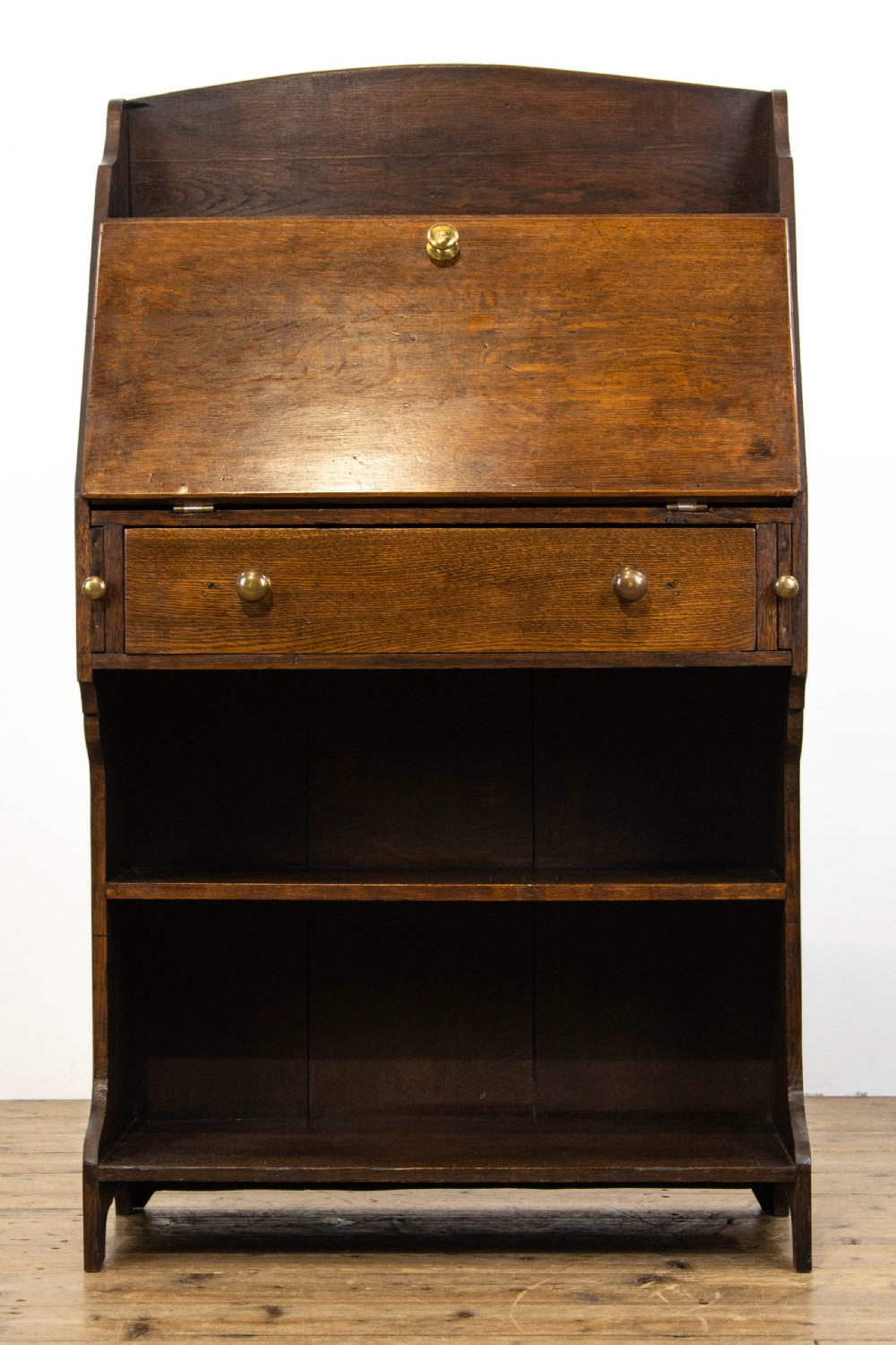 Antique Oak Bureau View IV