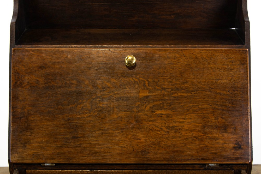 Antique Oak Bureau View VI