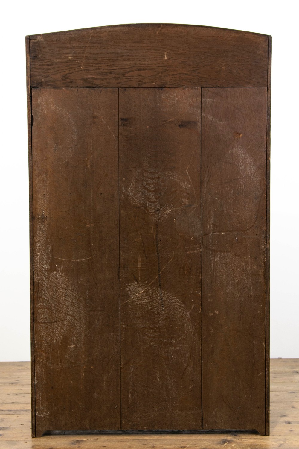Antique Oak Bureau View IX