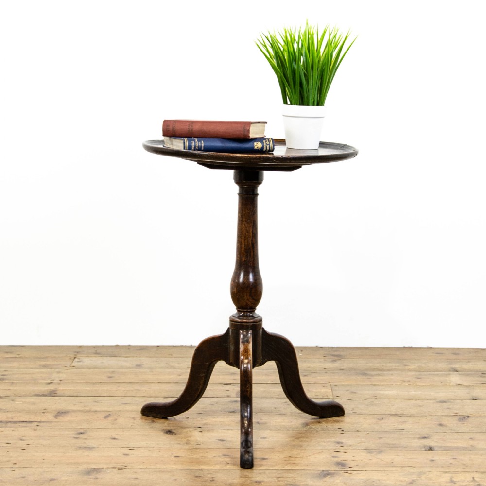 Antique Oak Wine Table View V