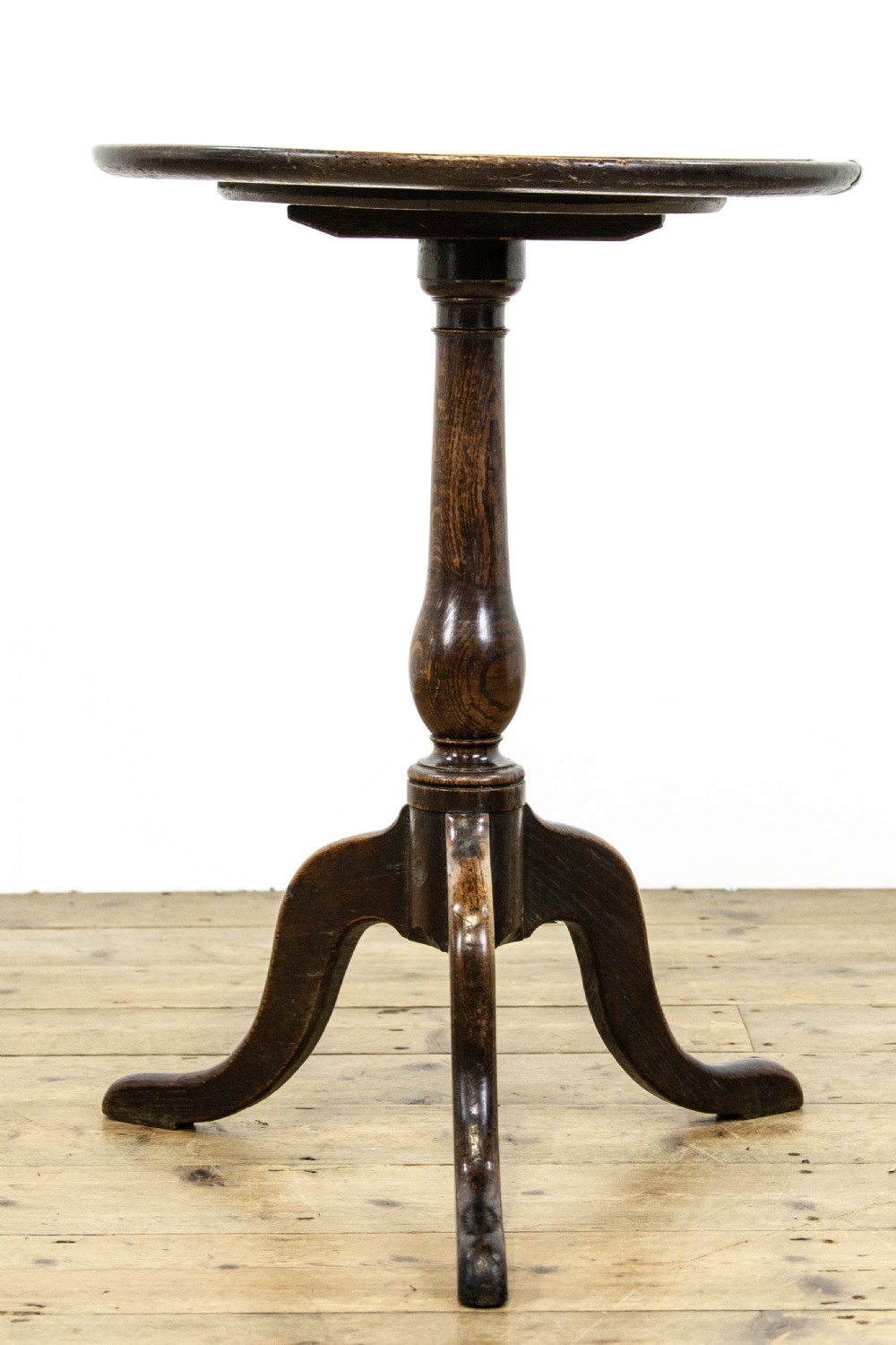 Antique Oak Wine Table View II