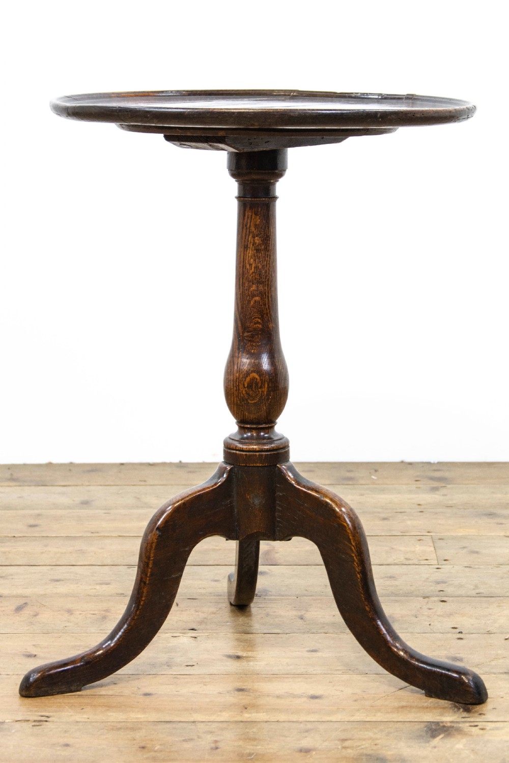 Antique Oak Wine Table View VI