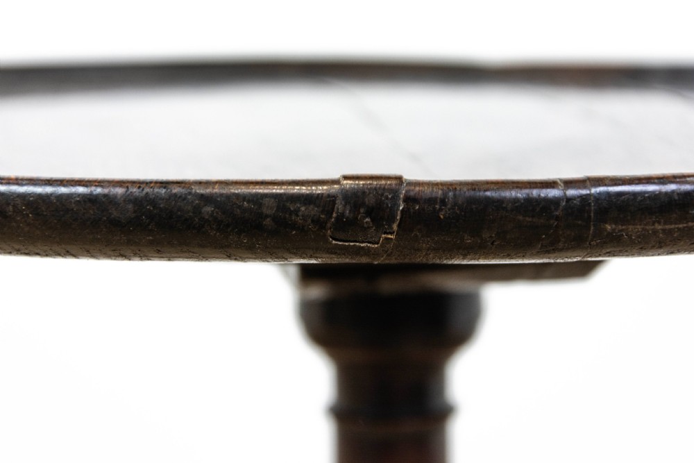 Antique Oak Wine Table View VII