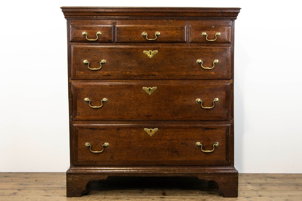 Antique Oak Chest of Drawers View II