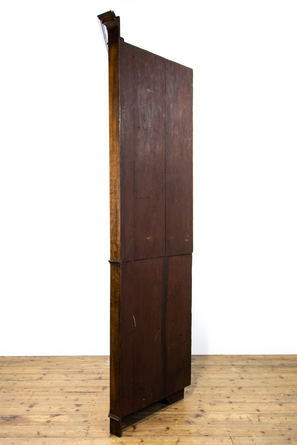 Antique 19th Century Glazed Oak Corner Cupboard View IX