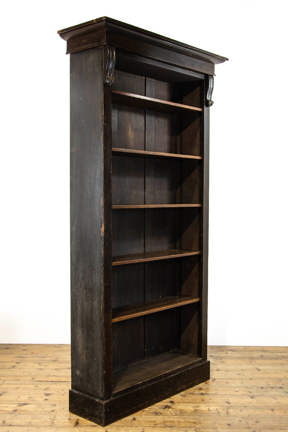 Early 20th Century Antique Oak Bookcase View VII