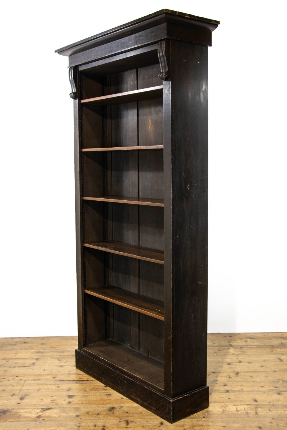 Early 20th Century Antique Oak Bookcase View XI