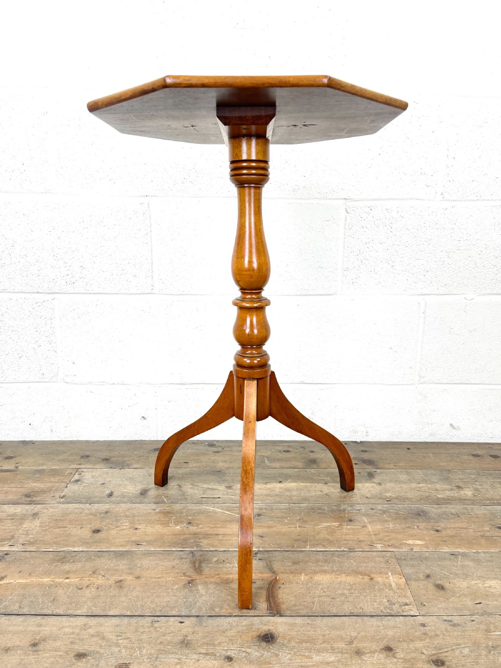 Antique Victorian Mahogany Wine Table View III