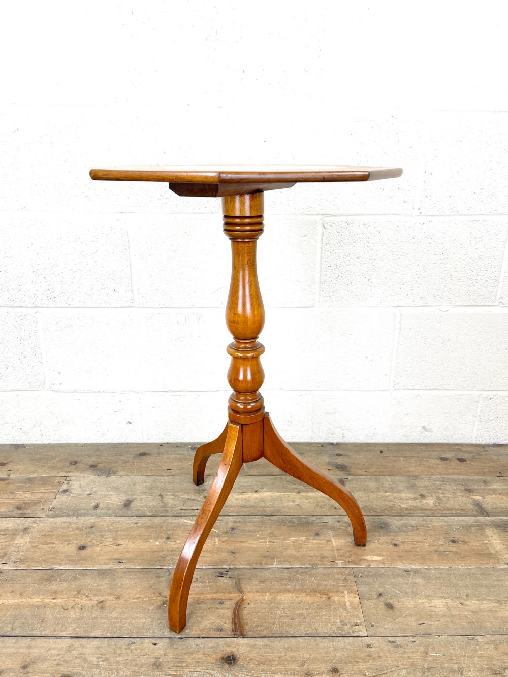 Antique Victorian Mahogany Wine Table View V