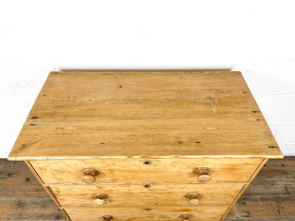Antique Pine Chest of Drawers View III