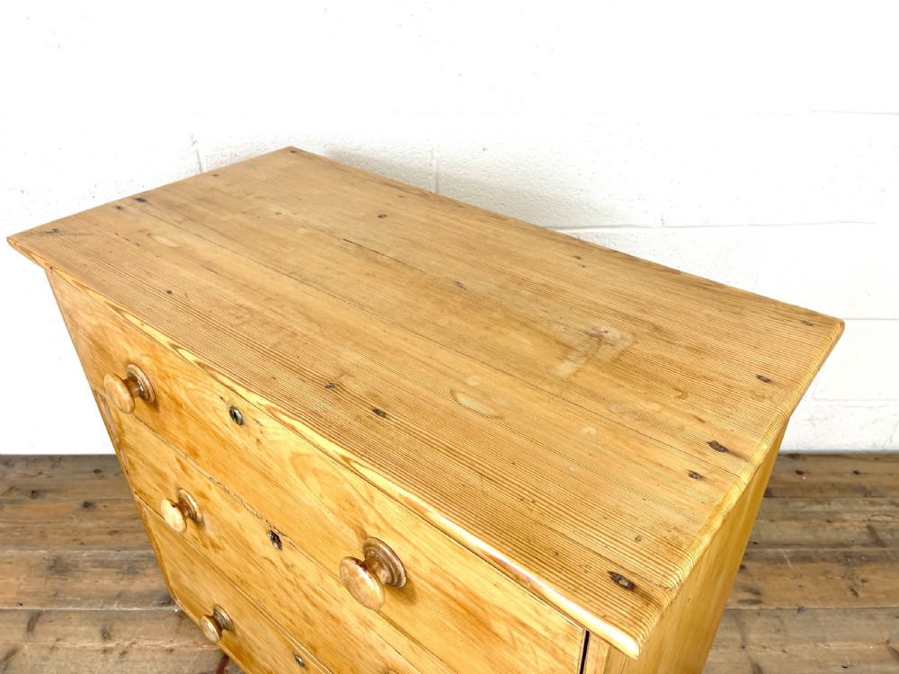 Antique Pine Chest of Drawers View VIII