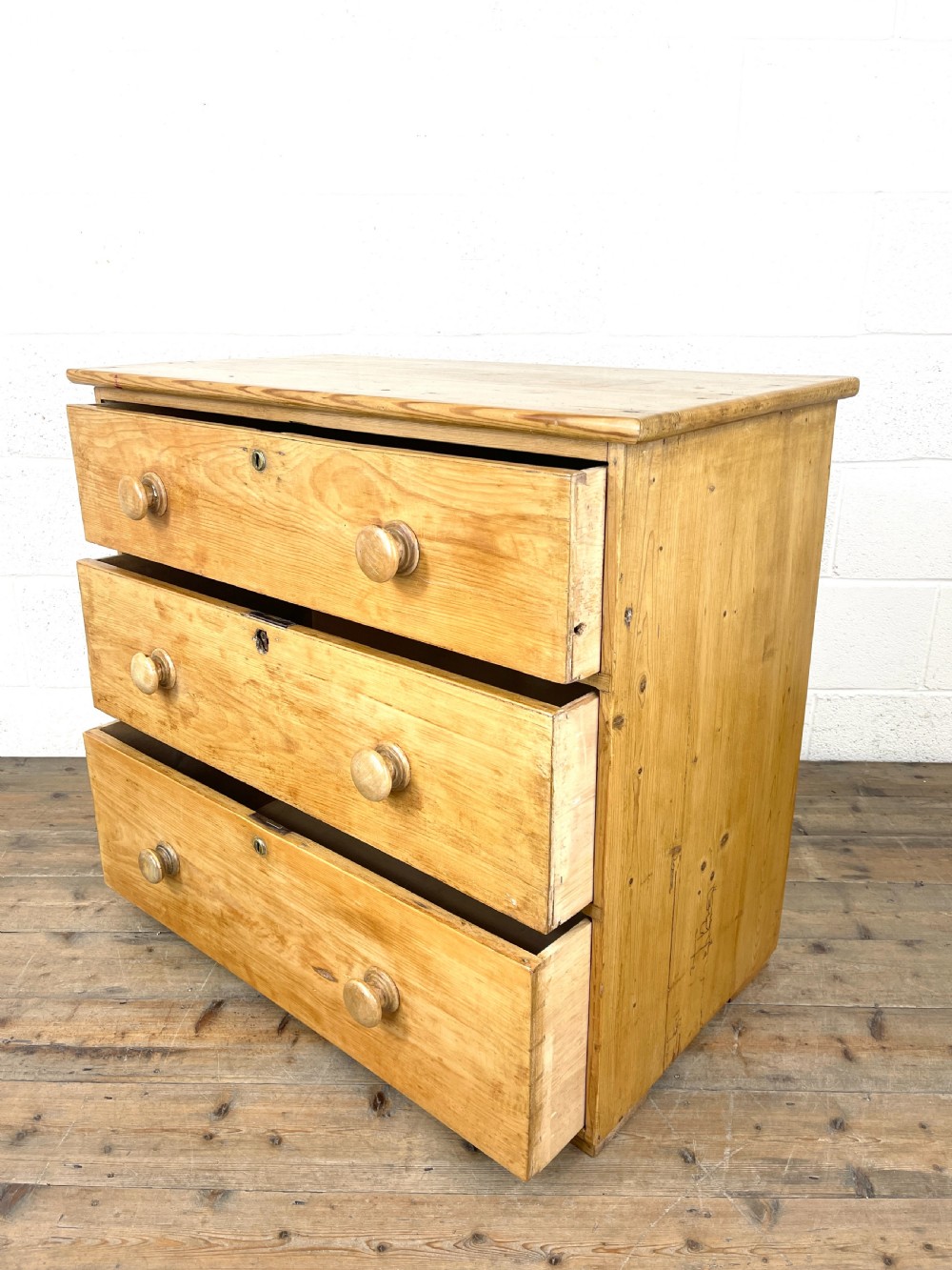 Antique Pine Chest of Drawers View IX