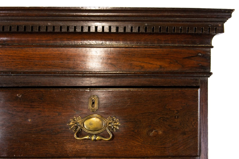 Antique Welsh Oak Chest on Chest  View IV