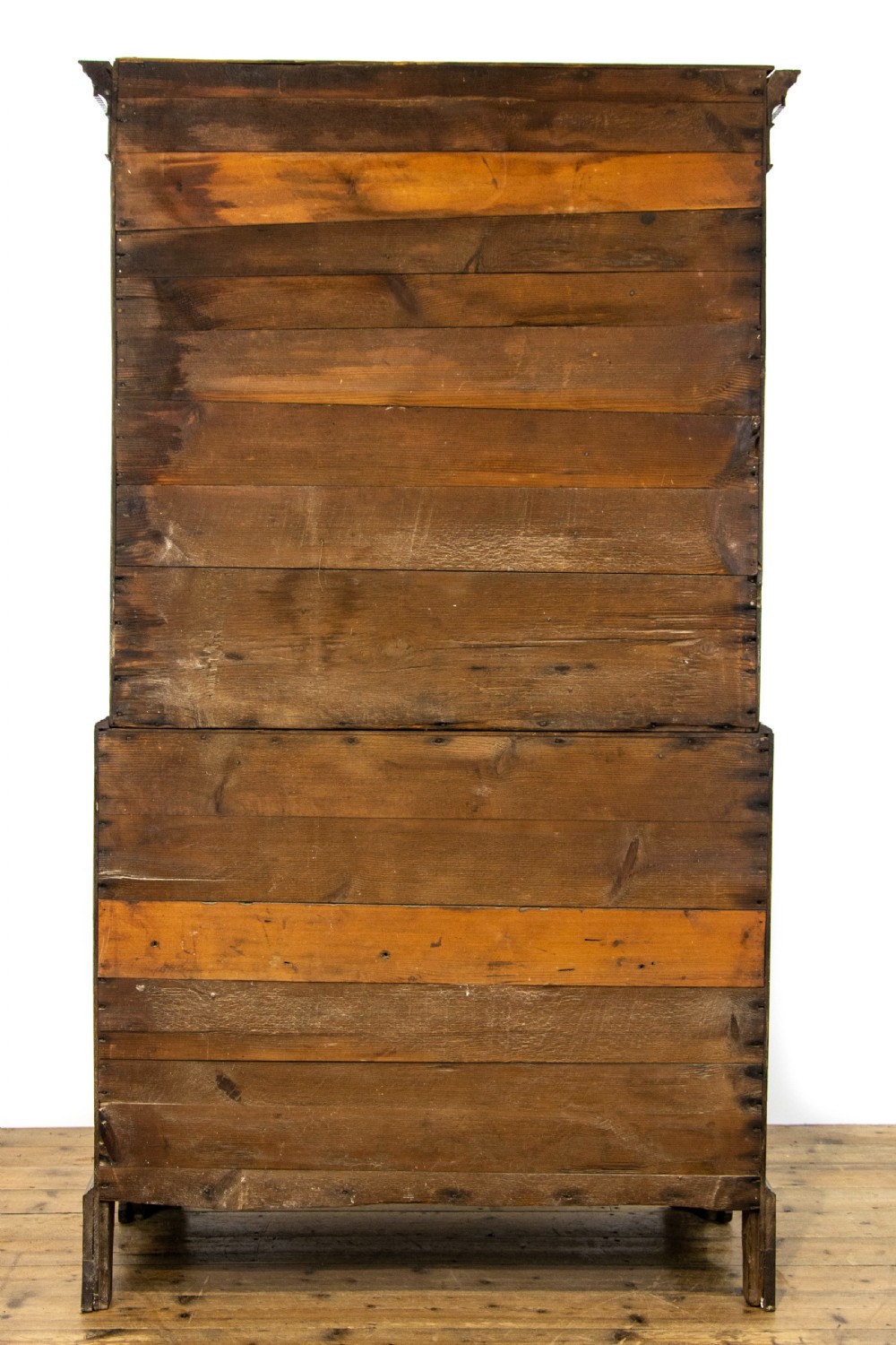 Antique Welsh Oak Chest on Chest  View XI
