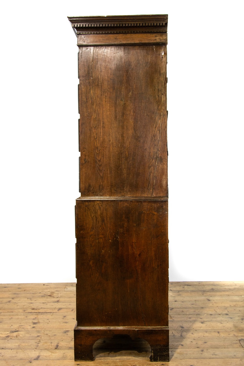 Antique Welsh Oak Chest on Chest  View XII