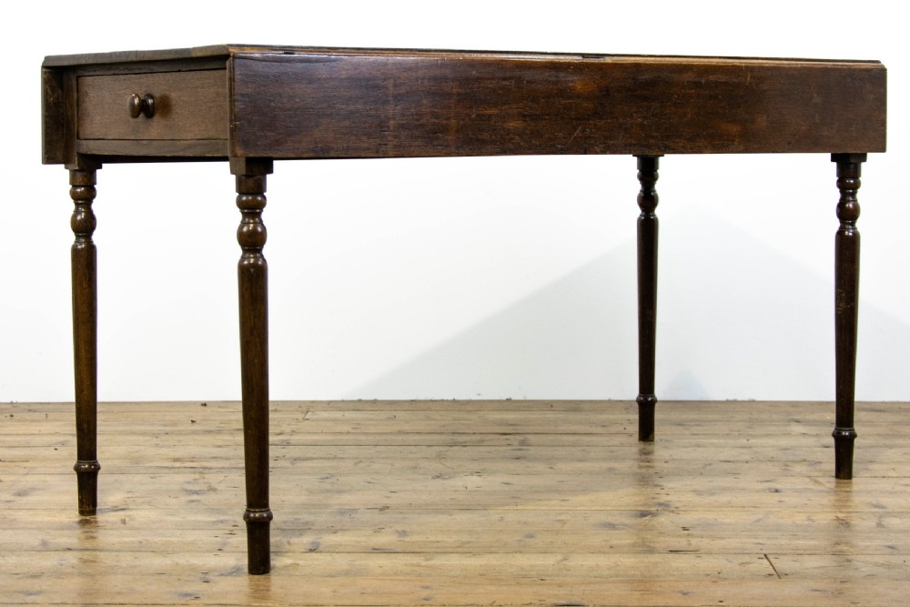Antique Oak Pembroke Side Table View II