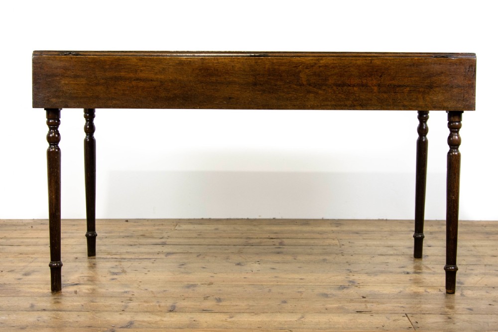 Antique Oak Pembroke Side Table View XI