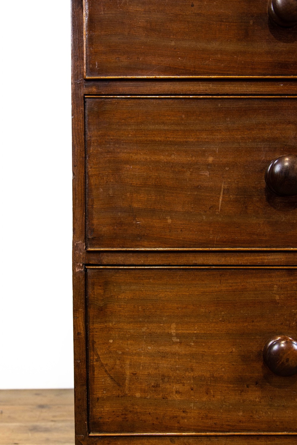 Antique Mahogany Chest of Drawers View II