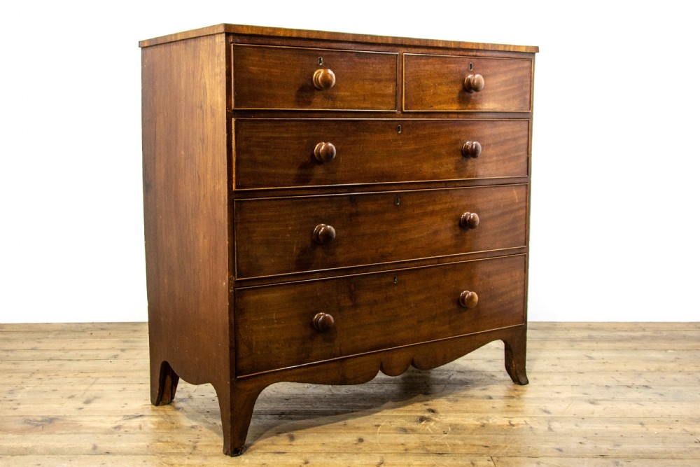 Antique Mahogany Chest of Drawers View V
