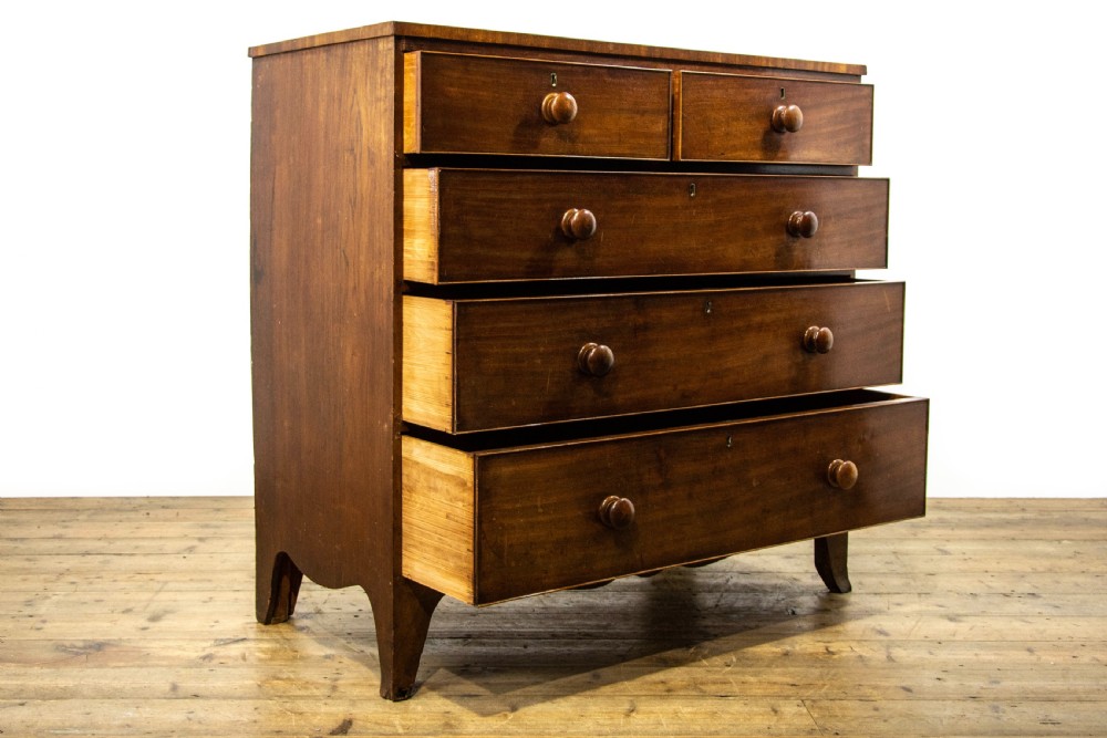 Antique Mahogany Chest of Drawers View VI