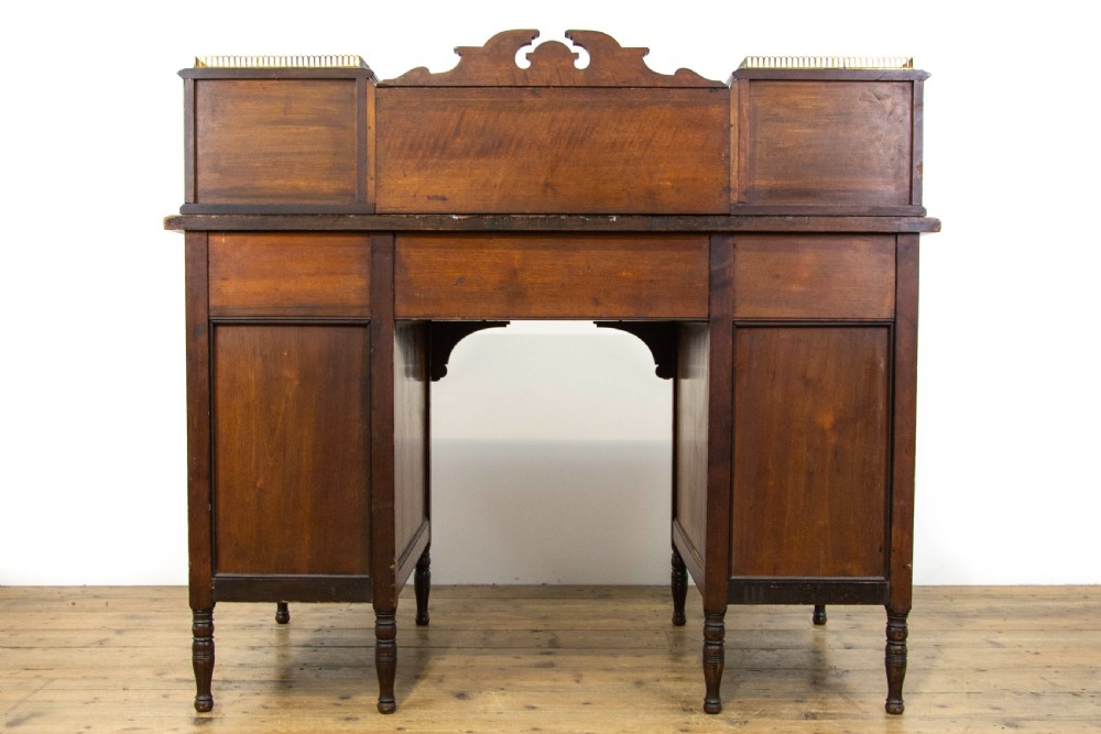 Victorian Walnut Writing Desk by Jas Shoolbred & Co. View XIII