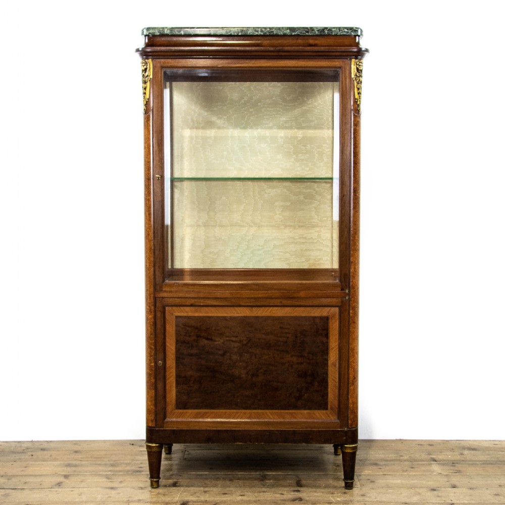 Antique French Kingwood Display Cabinet