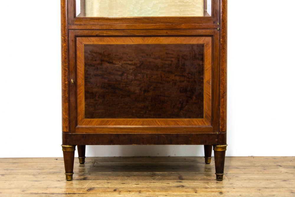 Antique French Kingwood Display Cabinet View II