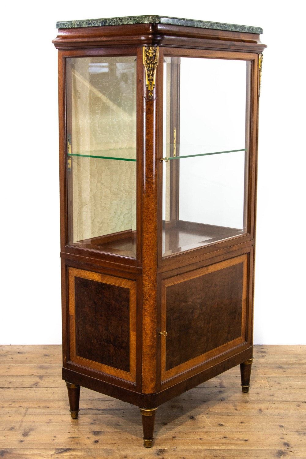 Antique French Kingwood Display Cabinet View XIV