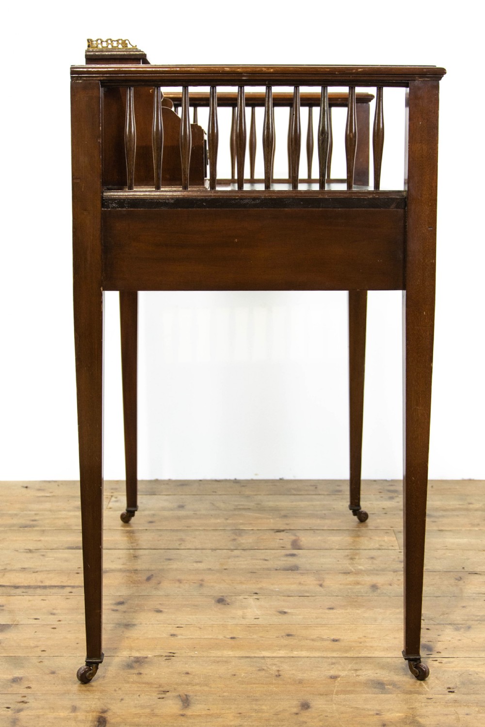 Antique Edwardian Mahogany Writing Desk  View IX