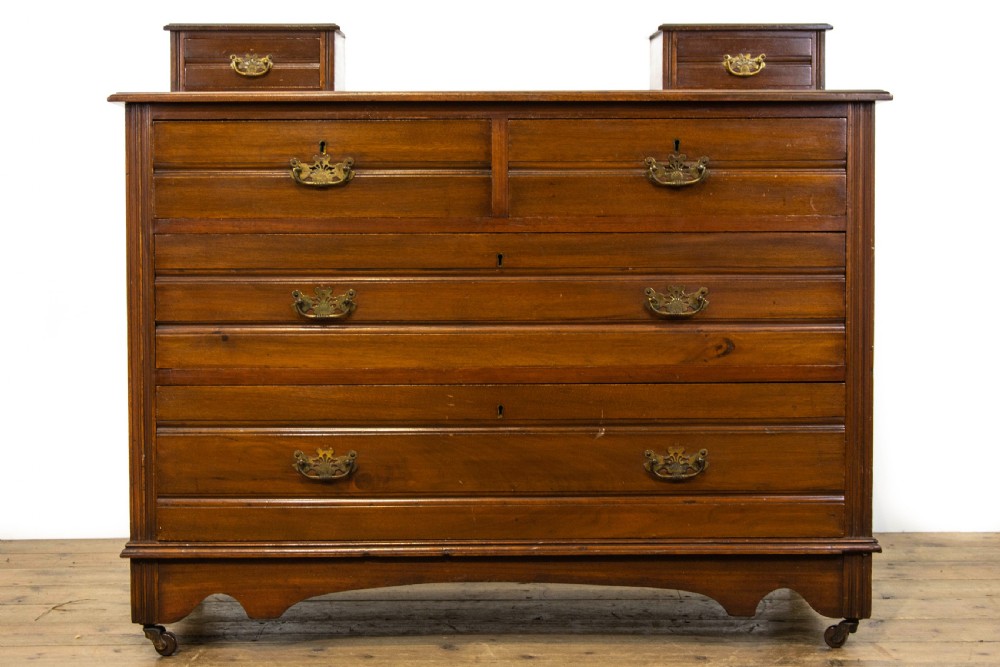 Antique Walnut Dressing Chest of Drawers View II