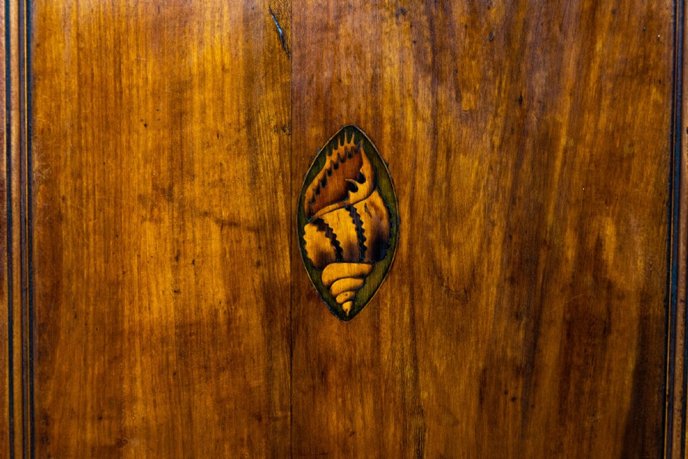 Antique Fruitwood Hanging Corner Cupboard View II