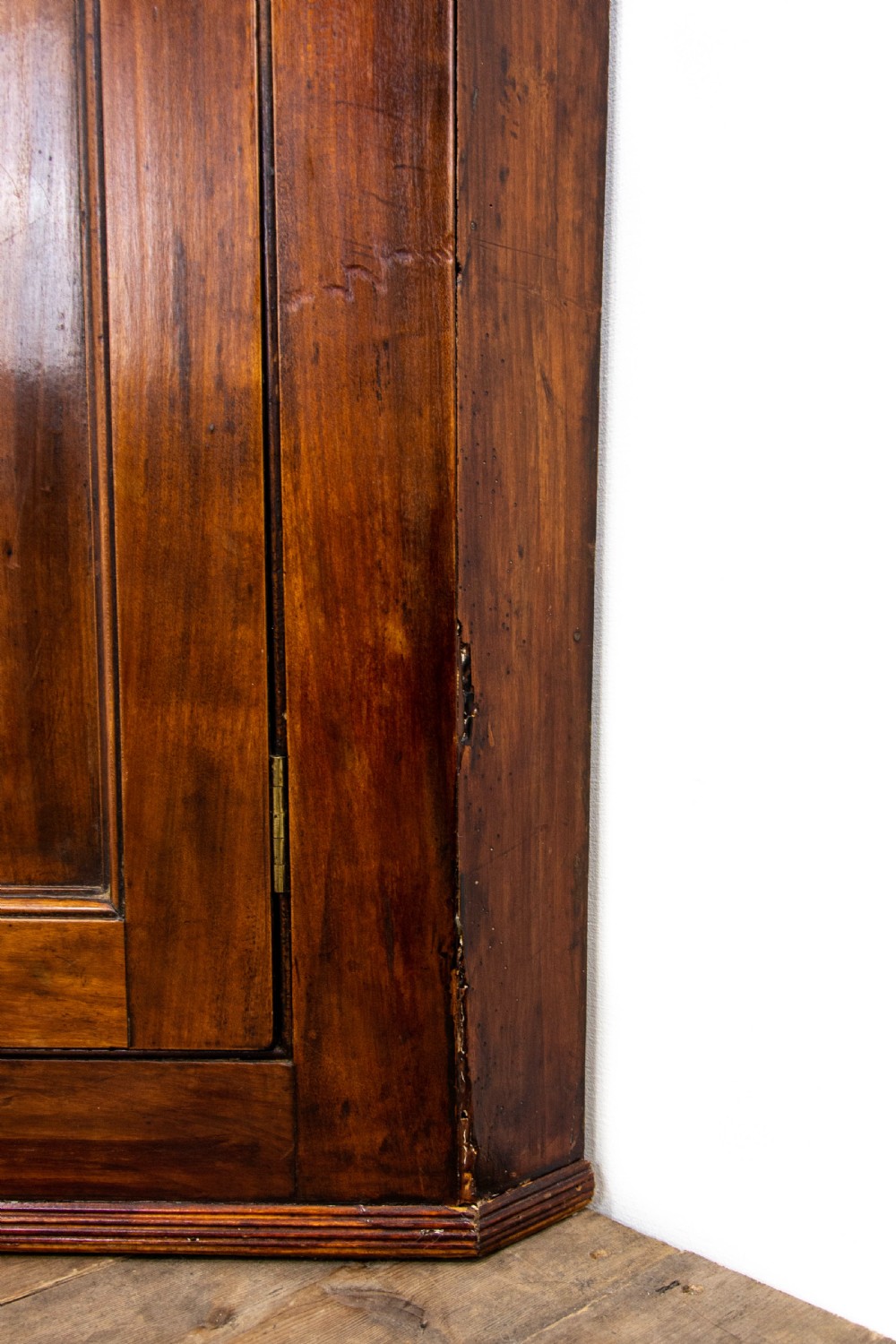 Antique Fruitwood Hanging Corner Cupboard View VII