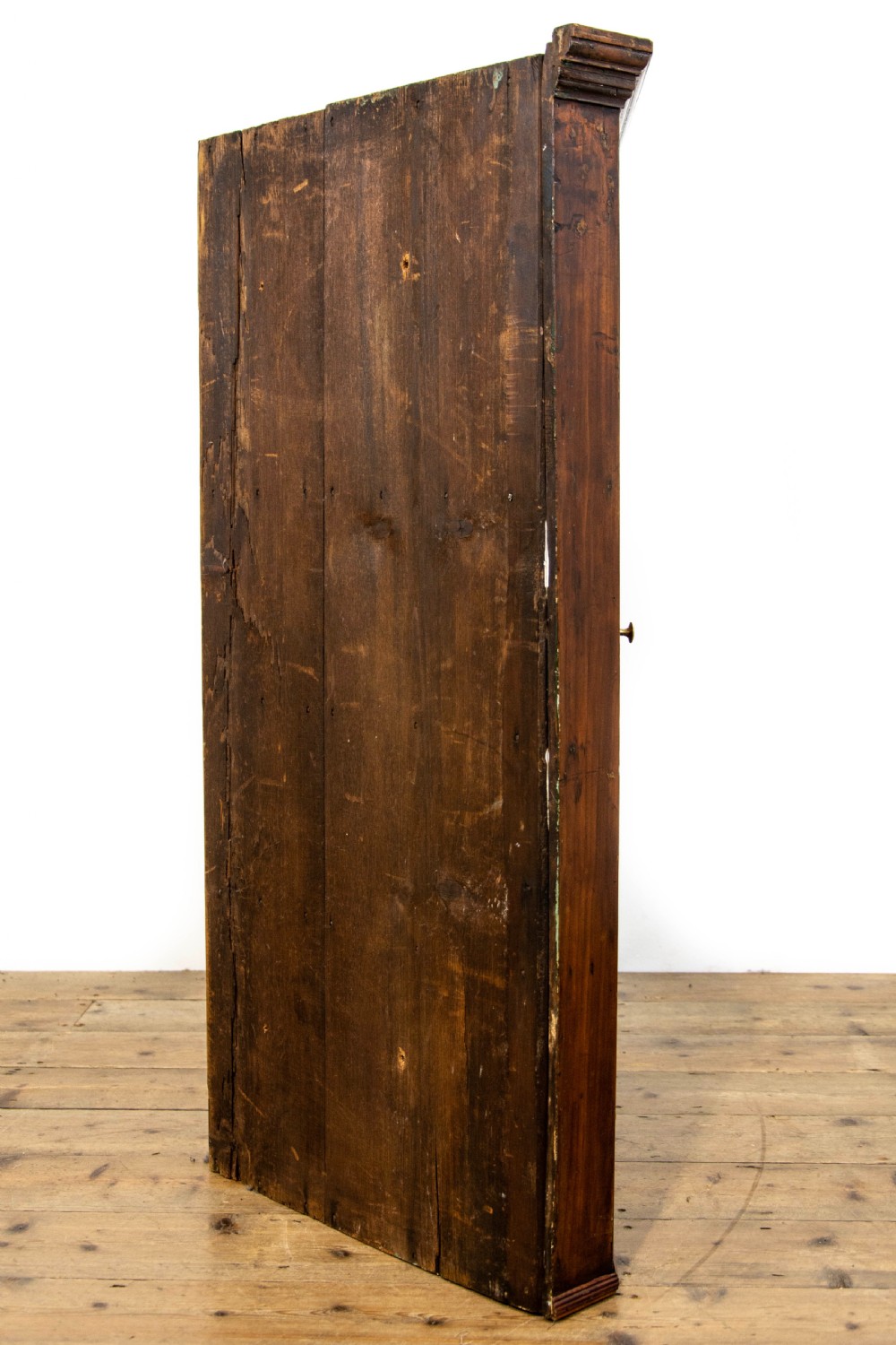 Antique Fruitwood Hanging Corner Cupboard View IX