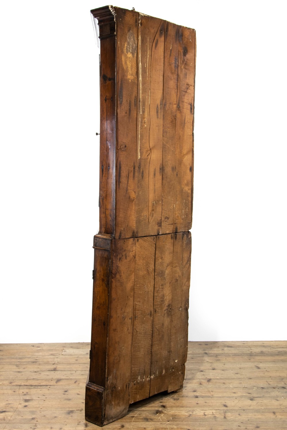 Antique Carmarthenshire Oak Corner Cupboard View IX