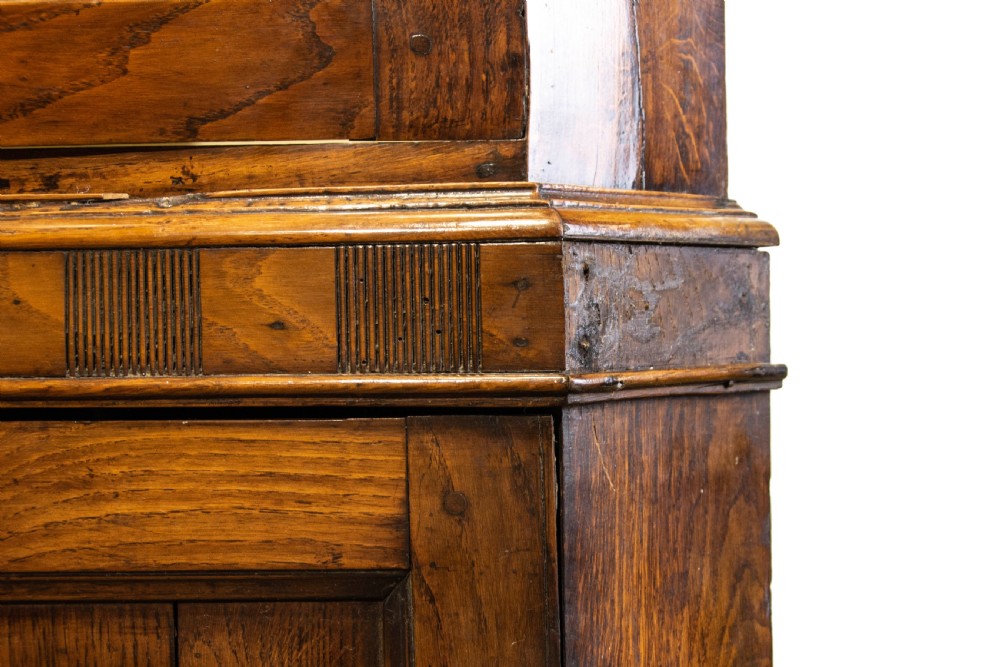 Antique Carmarthenshire Oak Corner Cupboard View XI