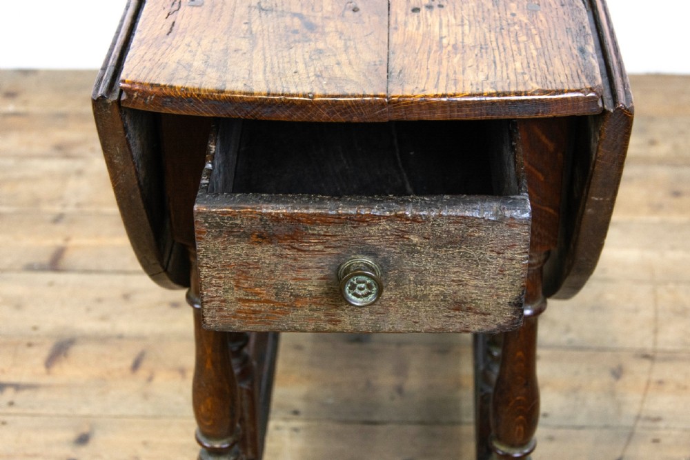 Antique Oak Gateleg Table View VI