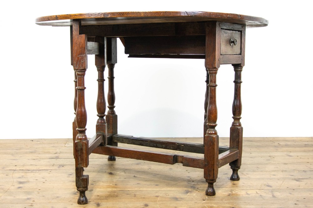 Antique Oak Gateleg Table View X